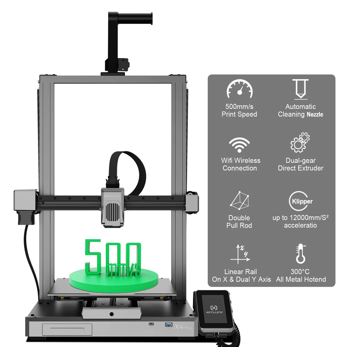 Artillery Sidewinder X4 PLUS S1 3D Printer