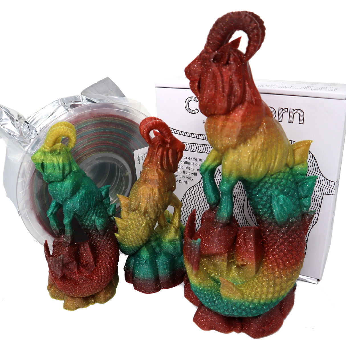 Capricorn Rainbow Gradient PLA Filament