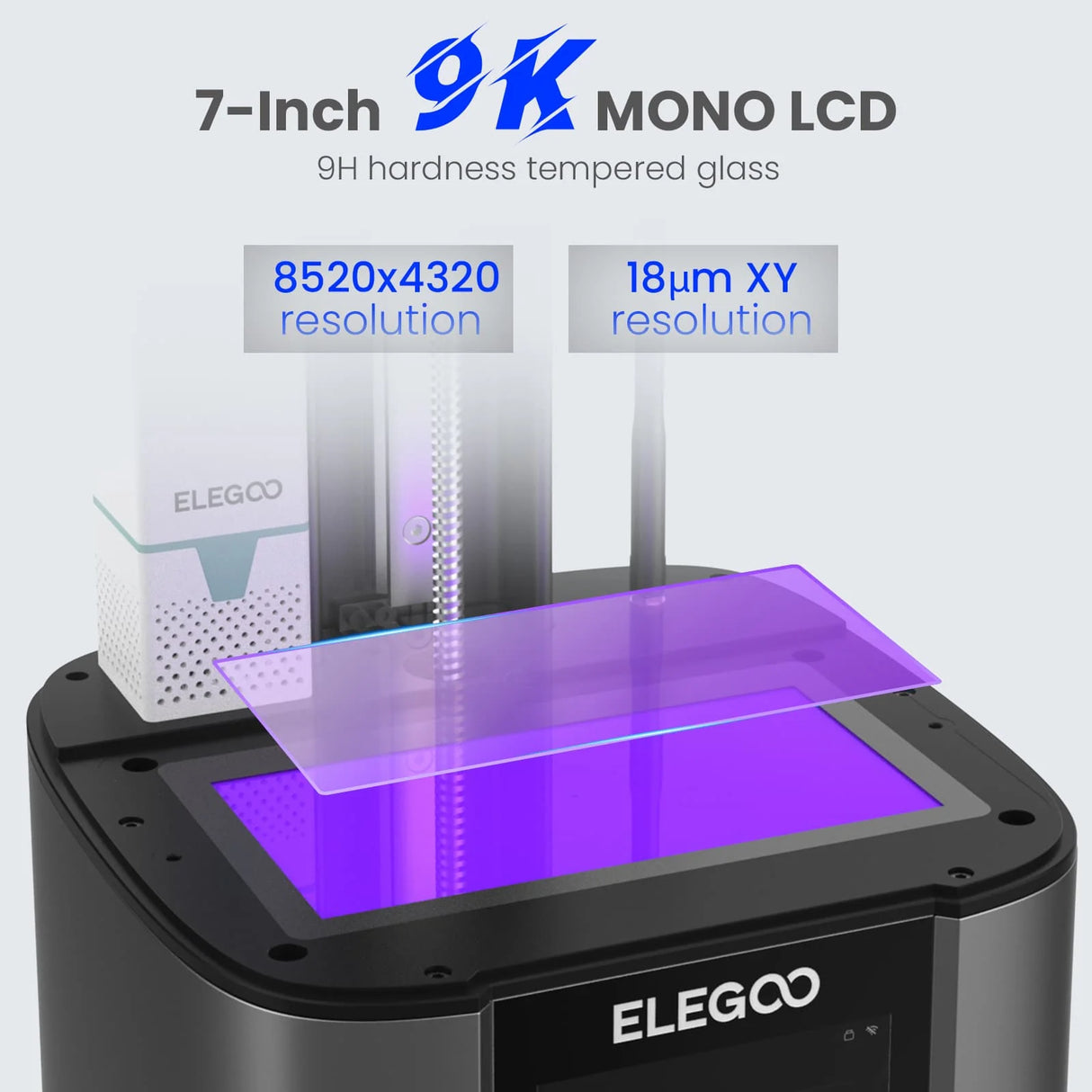 Elegoo Mars 4 9K LCD Resin 3D Printer