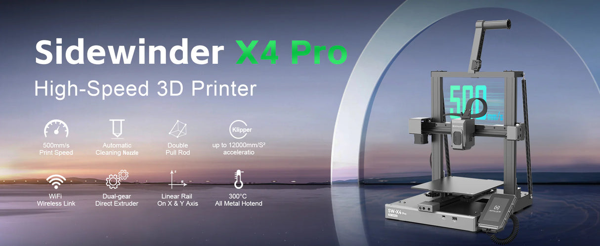 Artillery Sidewinder X4 PRO 3D Printer