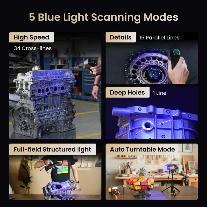 Revopoint MetroY ULTRA: High Performance Wireless 3D Scanner