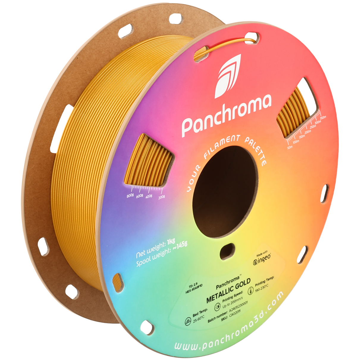 1.75mm / 1kg / Metallic Gold