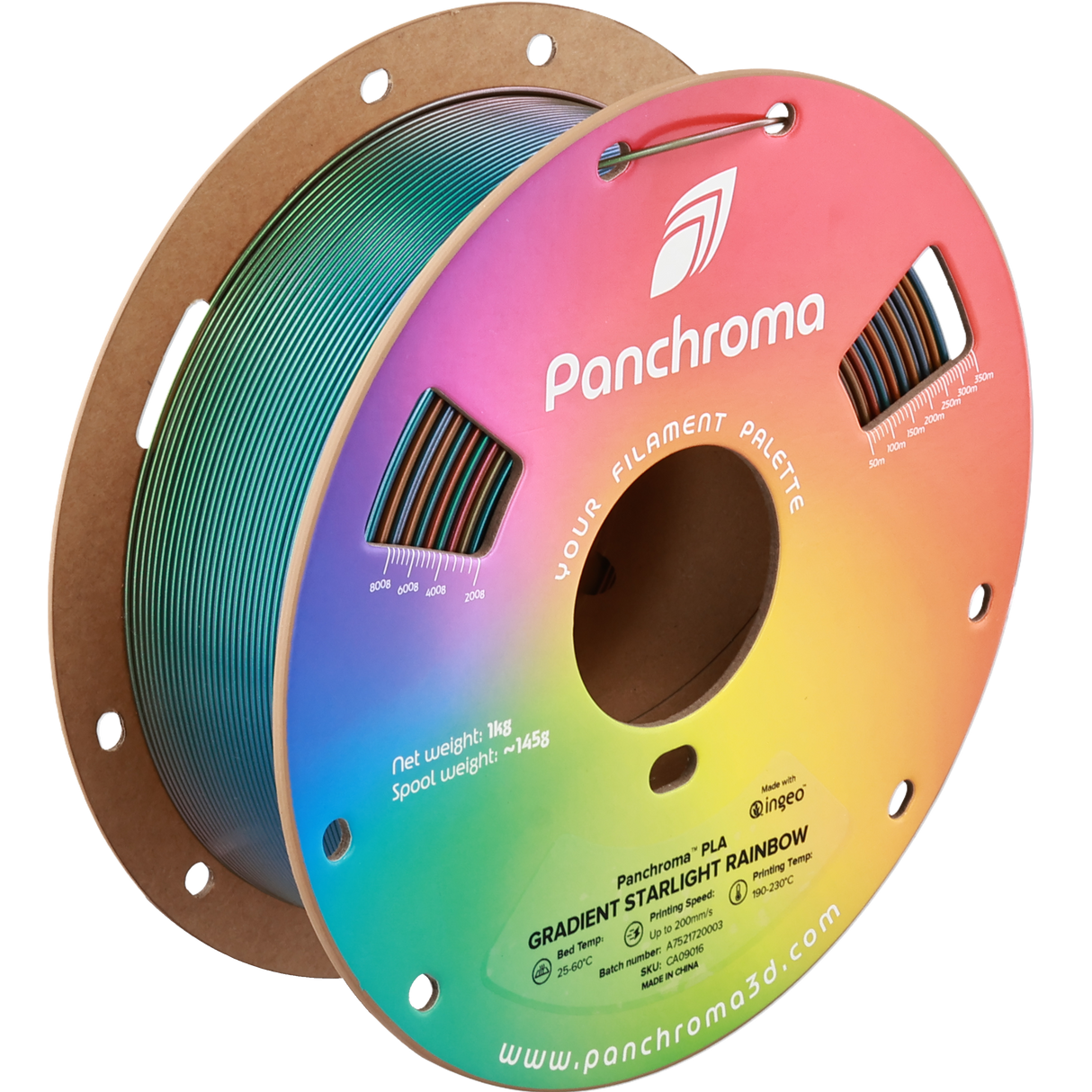 1.75mm / 1kg / Gradient Starlight Rainbow