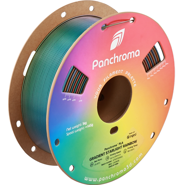 1.75mm / 1kg / Gradient Starlight Rainbow