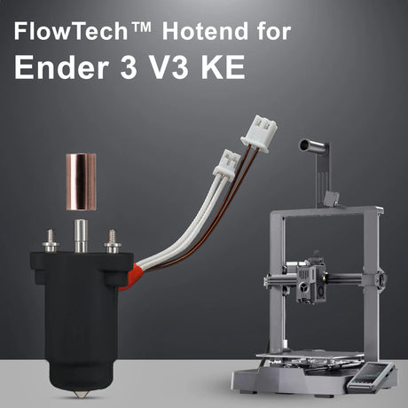 Micro Swiss FlowTech Hotend for Creality Ender 3 V3 Series
