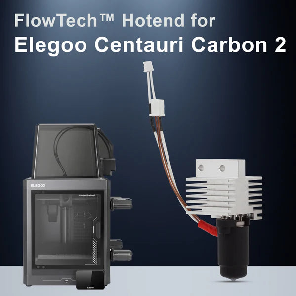 Micro Swiss FlowTech Hotend for Elegoo Centauri Carbon 1 and 2