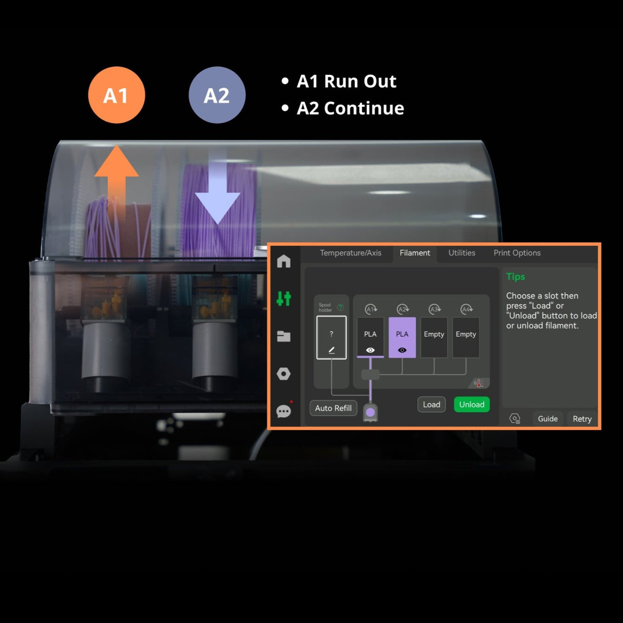 Bambu Lab X1E - Professional Multi-Material 3D Printer