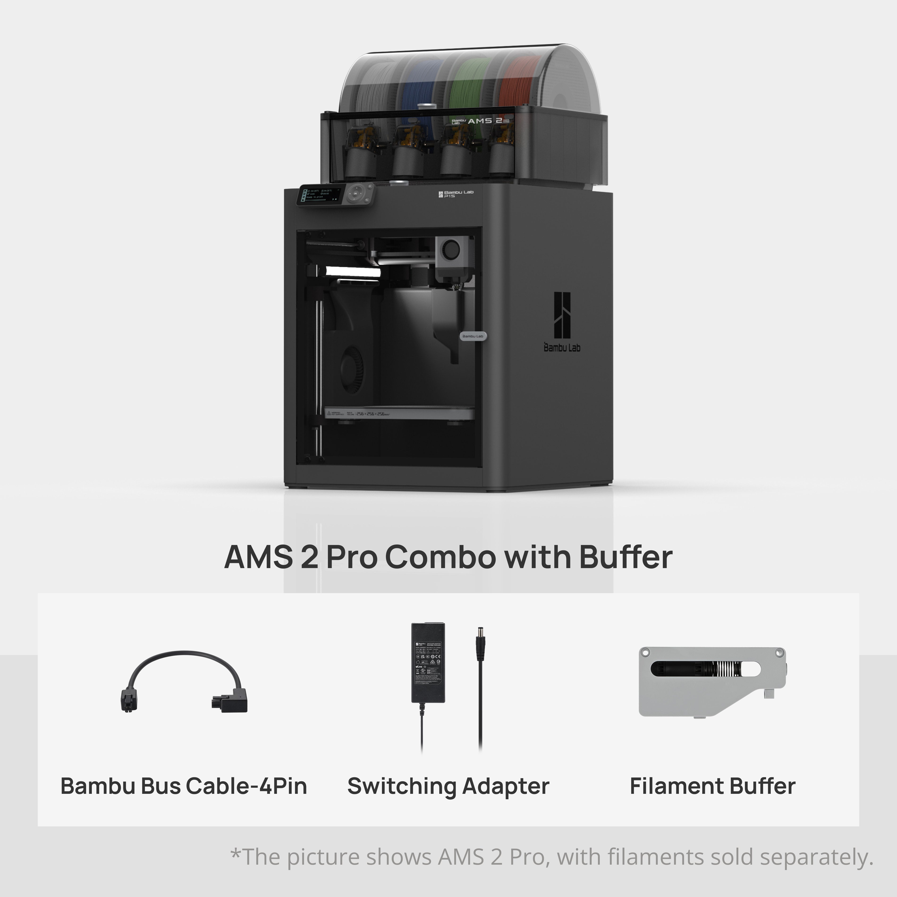 た*さ様 【未使用】Bambu Lab P1S Combo 3プリンター フィラ Bambu Lab P1S 3D Printer – HartSmart Products