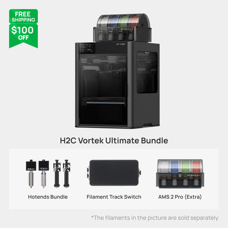 Bambu Lab H2C 3D Printer