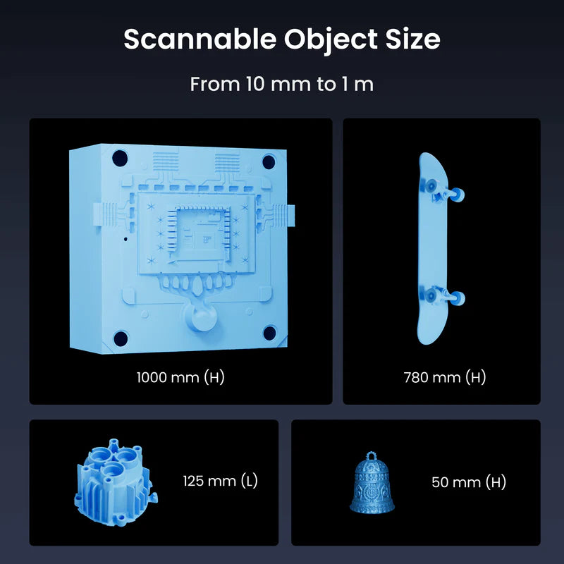 Revopoint MetroY & MetroY Pro: Wireless Blue Laser 3D Scanners