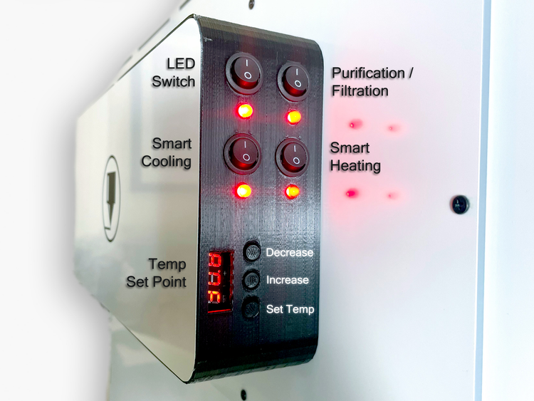 Environmental Control Box makergadgets Environmental Control Panel for 3D Printer Enclosure ...
