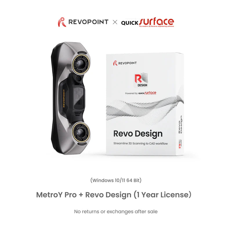 Revopoint MetroY & MetroY Pro: Wireless Blue Laser 3D Scanners