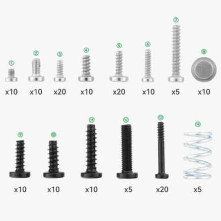 Bambu Lab Screws Kit for A1 Series 3D Printers and AMS Lite