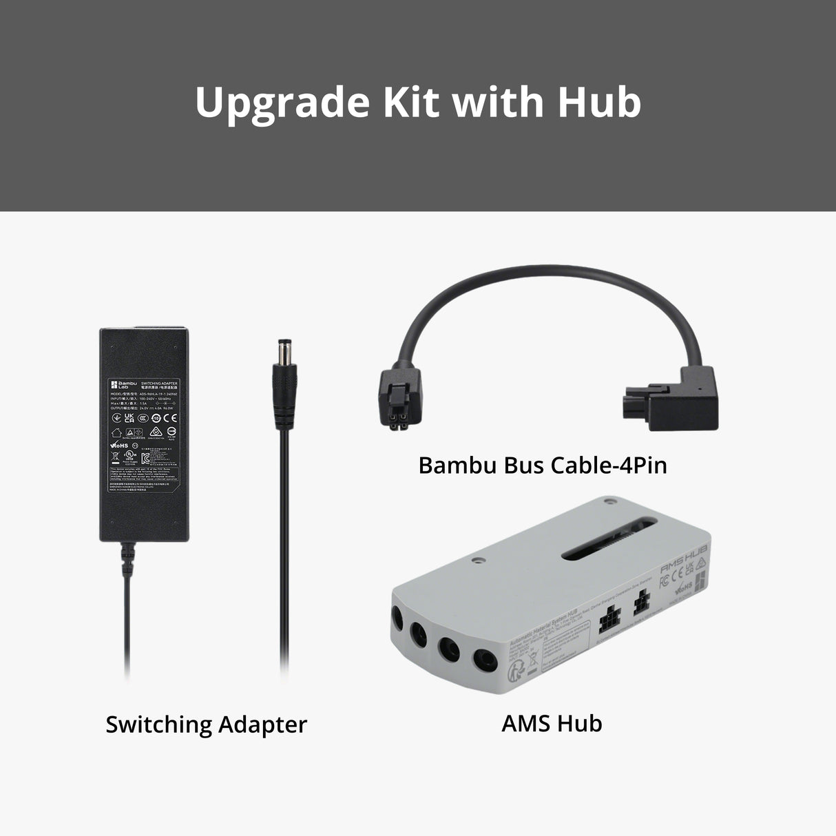 Bambu Lab AMS 2 Pro Upgrade Kit for X1/P1 Series