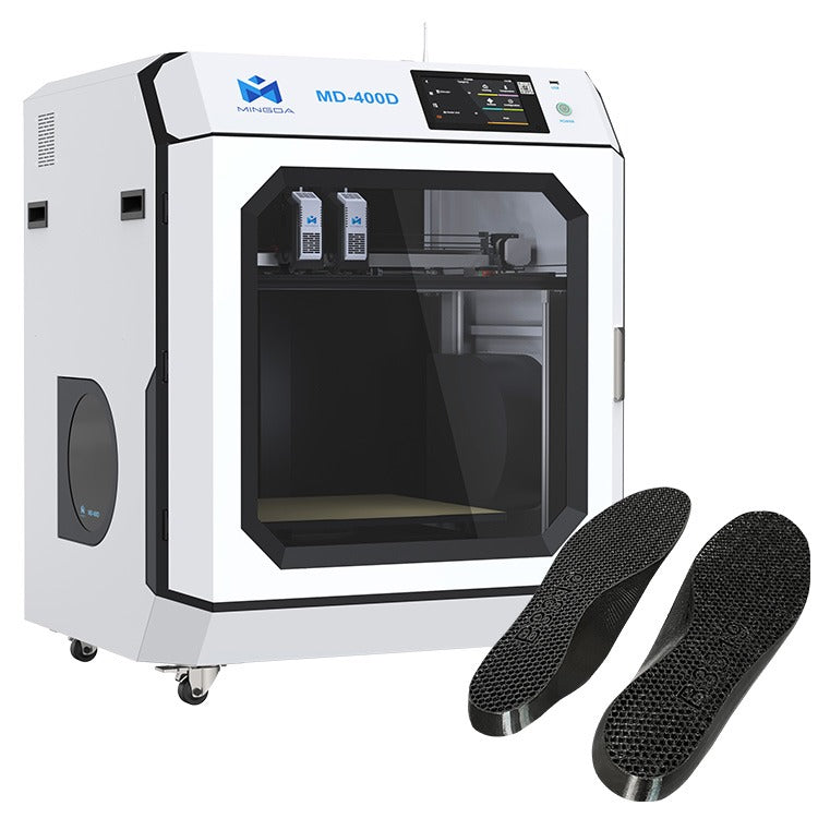 Mingda MD-400D Industrial IDEX 3D Printer with 400mm Build Volume