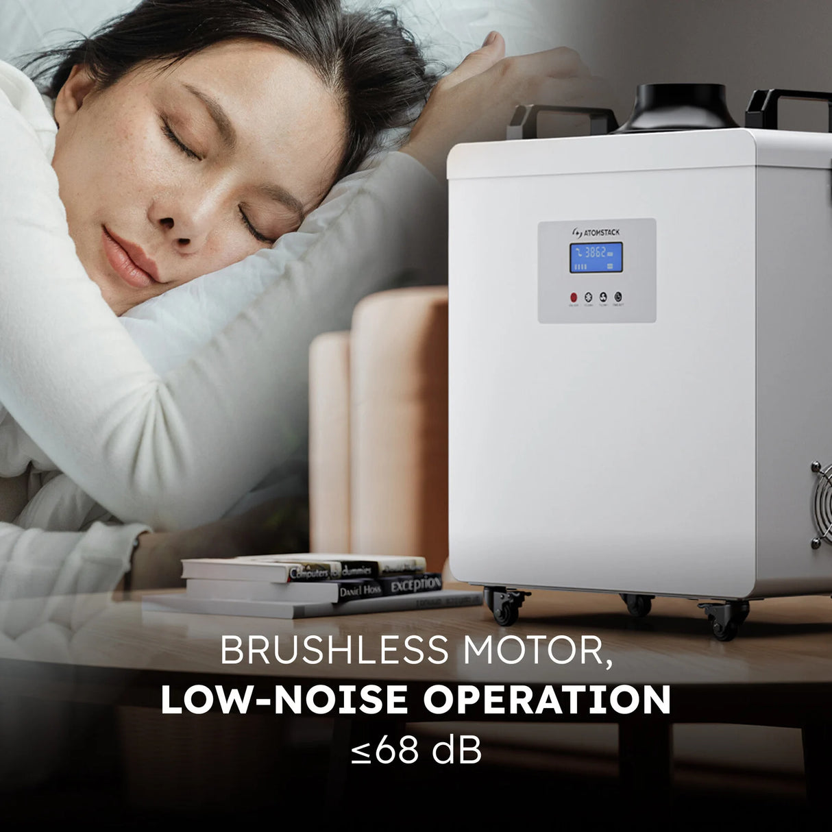 AtomStack D4 Desktop Air Purifier For Kraft and Hurricane Laser Cutters