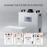 AtomStack D4 Desktop Air Purifier For Kraft and Hurricane Laser Cutters