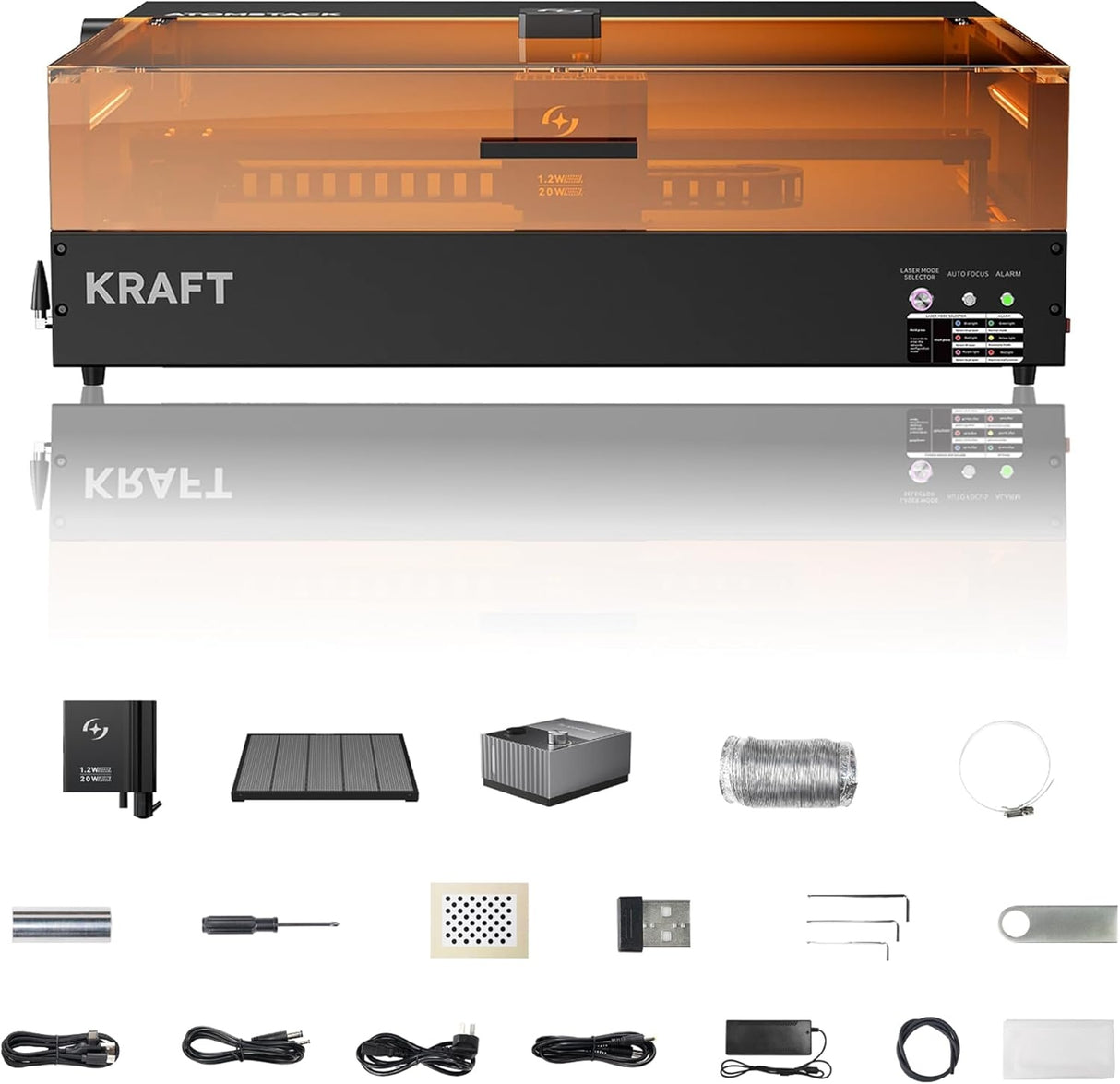 AtomStack Kraft Laser Cutter - 40 W Diode