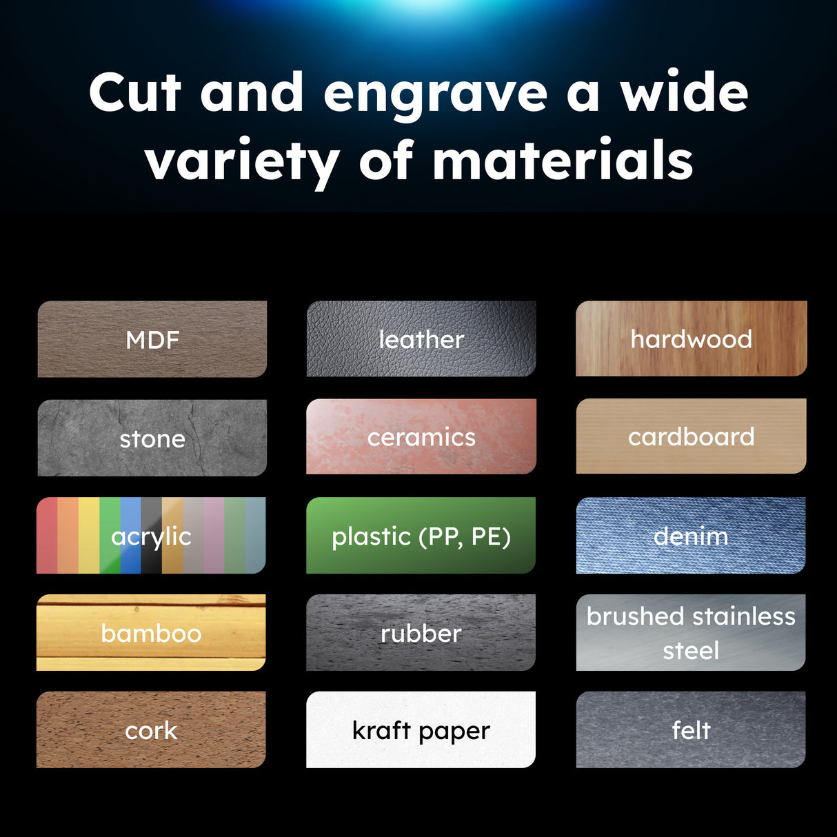 AtomStack Kraft Laser Cutter - 40 W Diode