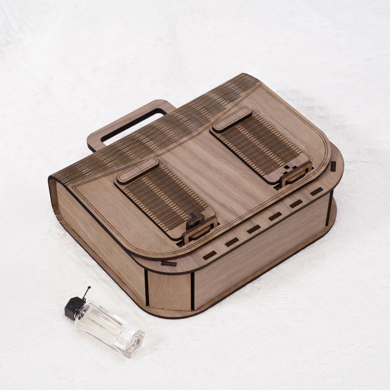 3mm Black Walnut Plywood Board (6 pcs) for Bambu Lab H2 Series