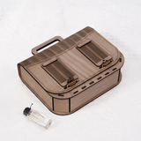 3mm Black Walnut Plywood Board (6 pcs) for Bambu Lab H2 Series