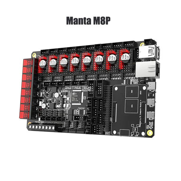 BigTreeTech Manta M8P Klipper Controller Board using CB1/CM4