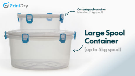 PrintDry Large Filament Container (Pack of 2)