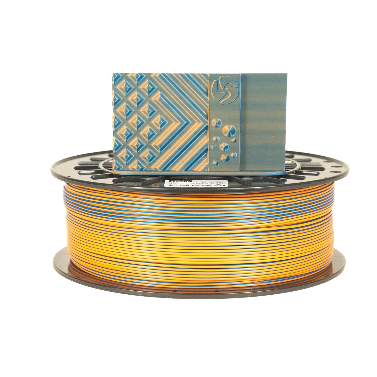 Dual-Color Silk PLA+, Silky Blue Orange Theory