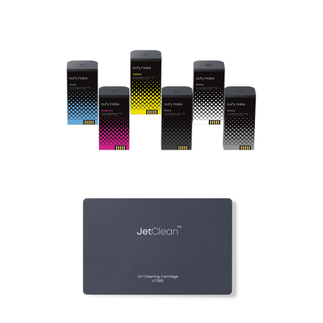 eufyMake UV Ink & Cleaning Cartridge Kit for UV Printer E1