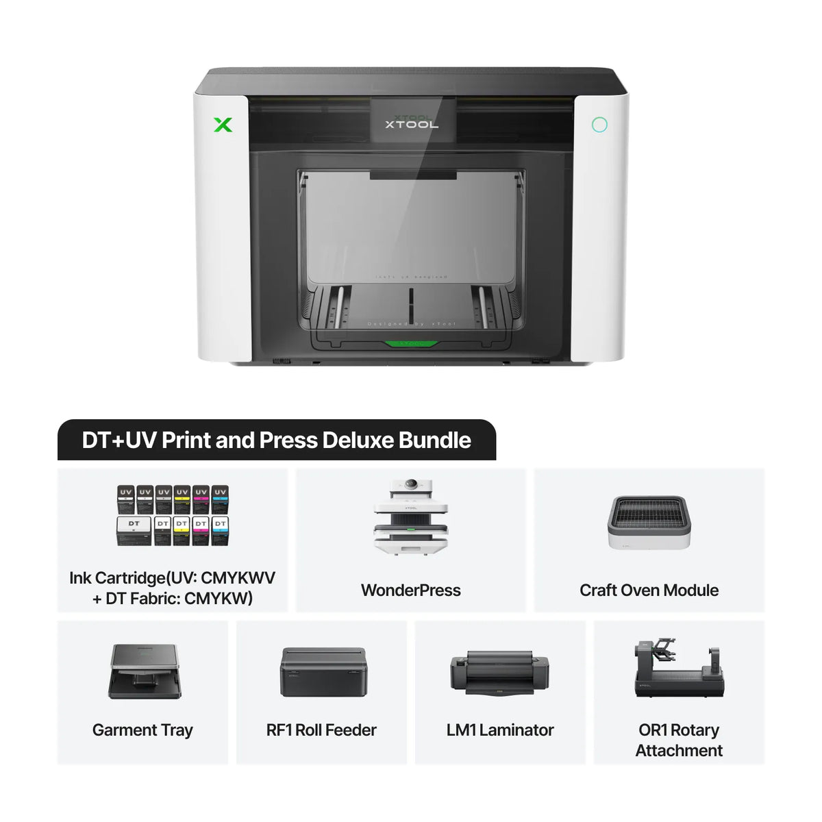 PRE-ORDER: xTool 01 Omni Printer: The World’s First 4-in-1 Omni Printer