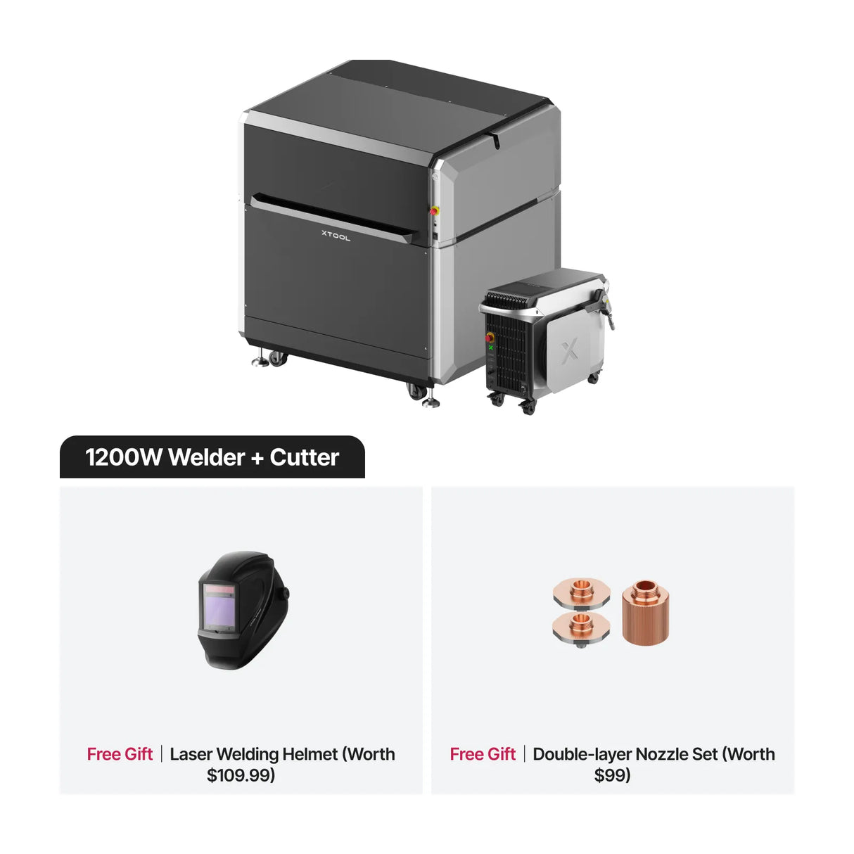 xTool MetalFab Laser Welder/CNC Cutter