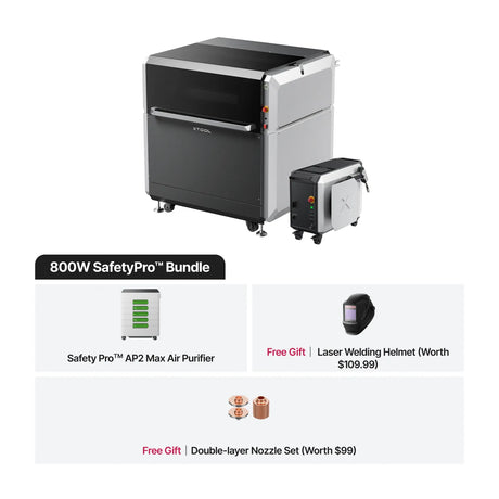 xTool MetalFab Laser Welder/CNC Cutter