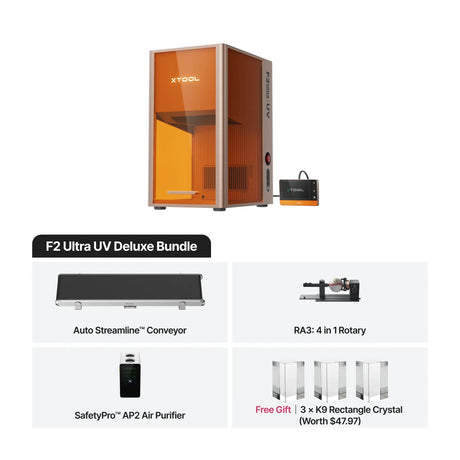 xTool F2 Ultra 5W UV Laser Engraver