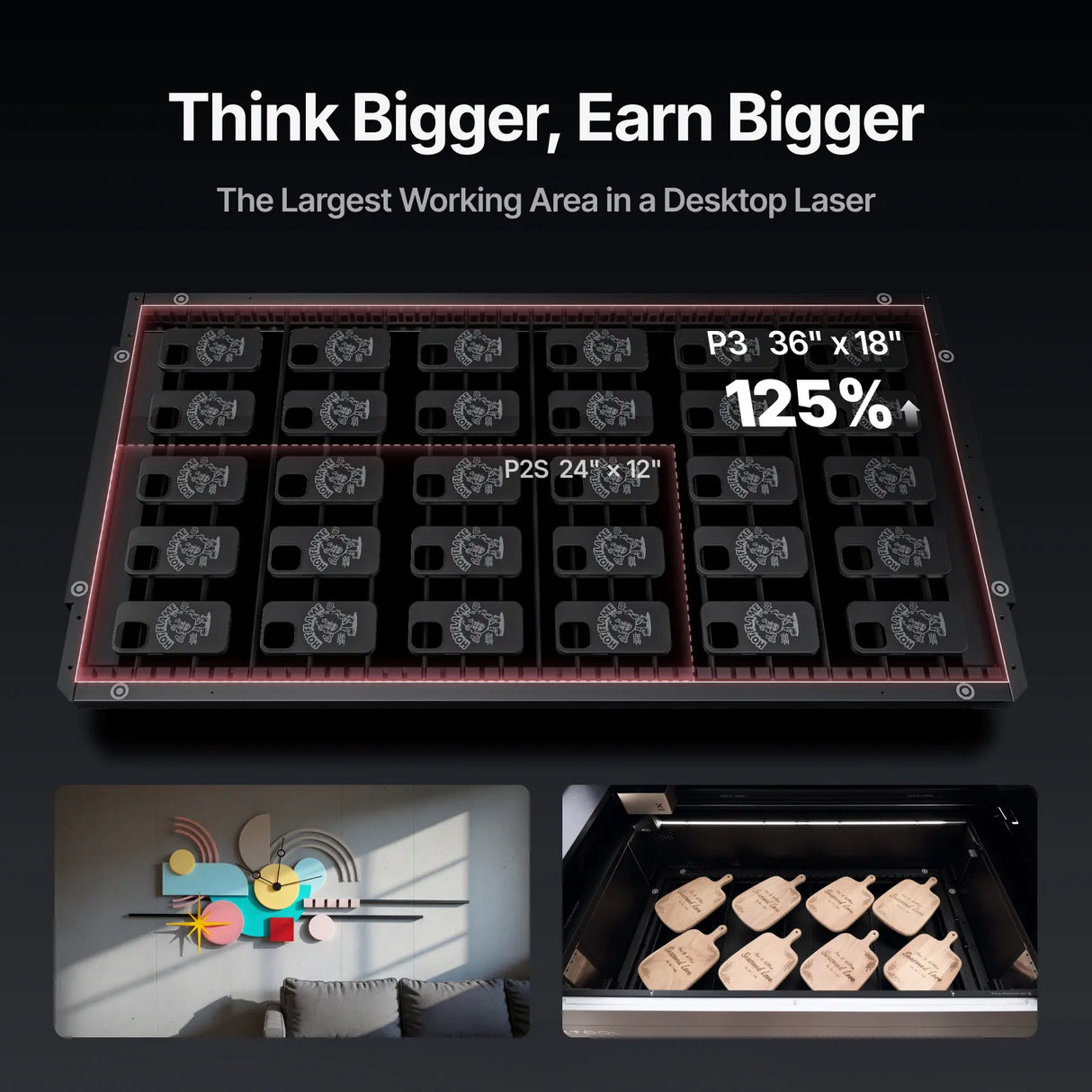 xTool P3 80W CO2 Laser Cutter