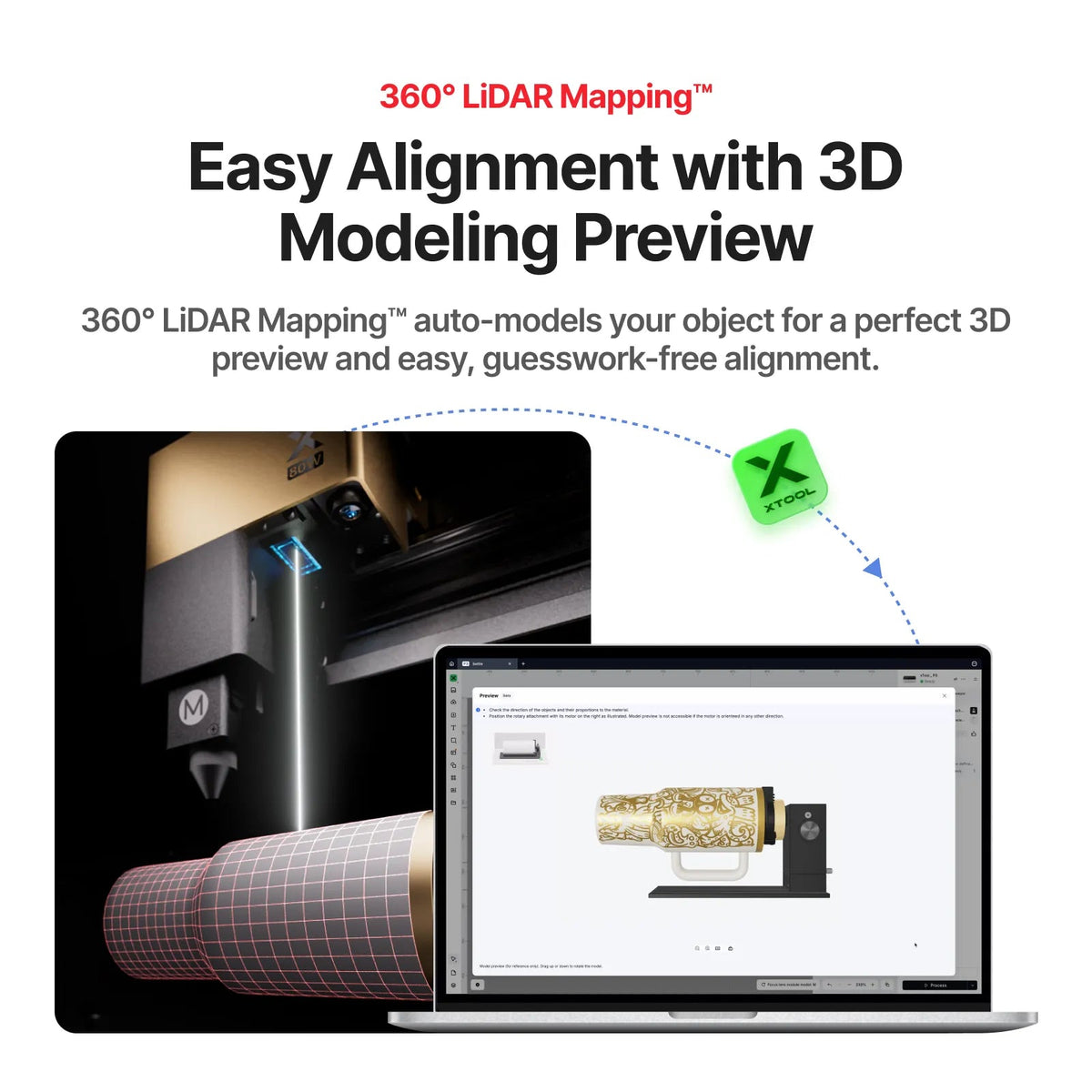 xTool RA3 & RA3 Lite: Intelligent Rotary Engraving for Rings, Tumblers & Ornaments