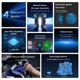 Revopoint MetroX & MetroX Pro: Metrology-Grade 3D Scanners