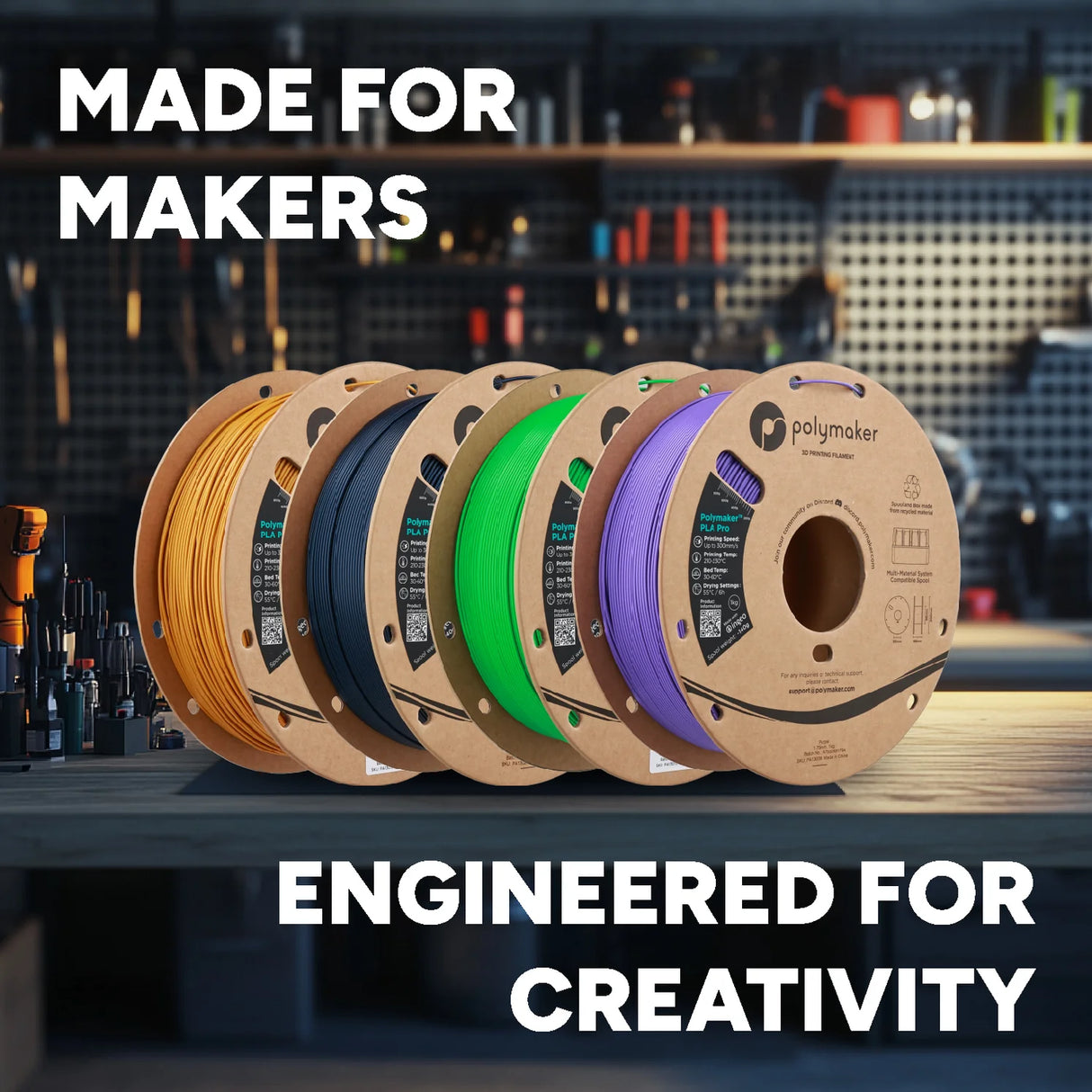 Polymaker PLA Pro (Tough & High Speed)
