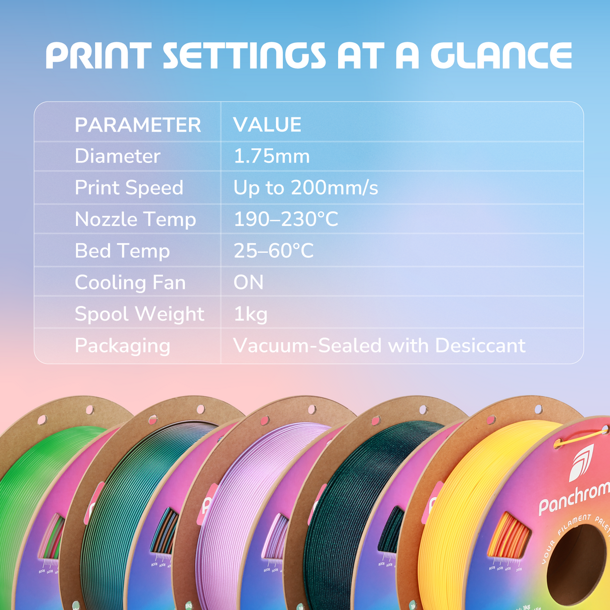 Polymaker Panchroma™ Gradient Starlight