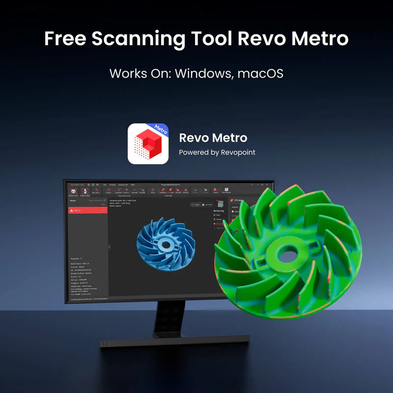 Revopoint MetroX & MetroX Pro: Metrology-Grade 3D Scanners