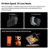Snapmaker U1 - Toolchanging Multi-Color 3D Printer