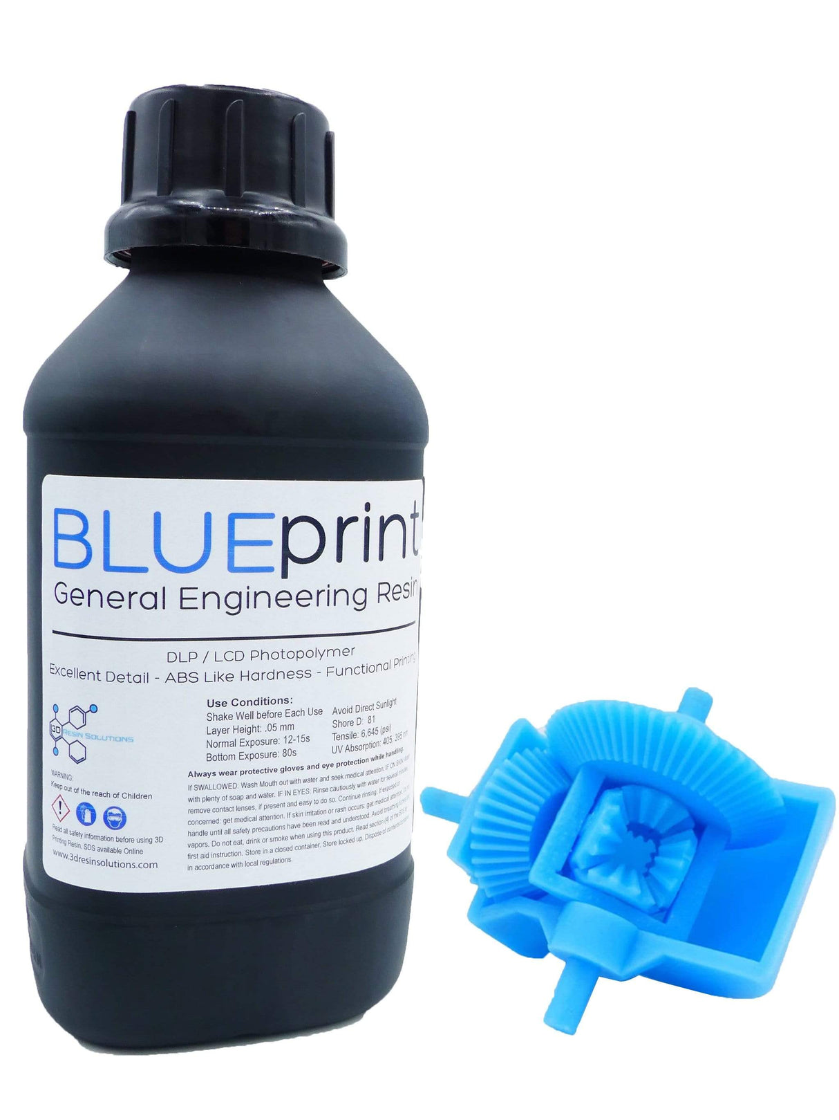 3D Resin Solutions Resin BLUEprint Engineering Resin