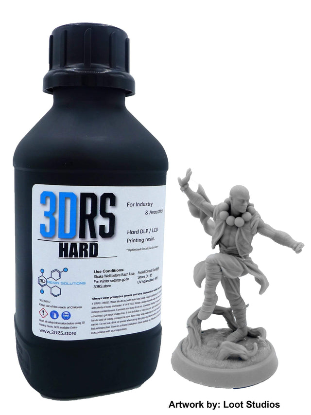 3D Resin Solutions Resin 1kg HARD Resin