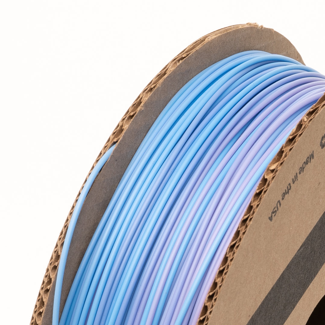 Nebula Multicolor HTPLA  Color Transition PLA Filament – Protoplant,  makers of Protopasta