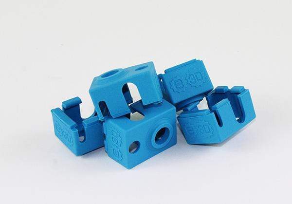 E3D-V6 Aluminium Block Silicone Sleeve 3d Printer Accessories Blue