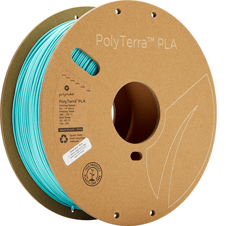 Polymaker Filament 1.75mm / Arctic Teal / 1kg Polymaker PolyTerra PLA Filament