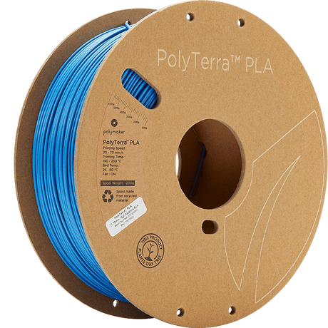 Polymaker Filament 1.75mm / Sapphire Blue / 1kg Polymaker PolyTerra PLA Filament