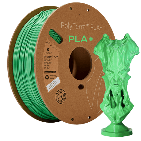 Polymaker Filament Green / 1kg / 1.75mm PolyTerra PLA+