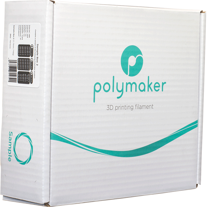 Polymaker Filament Polymaker Sample Box 2