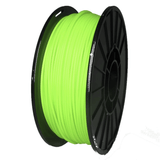 Push Plastic Filament 1.75mm / Fluorescent Green Push Plastic Standard PLA (1kg)