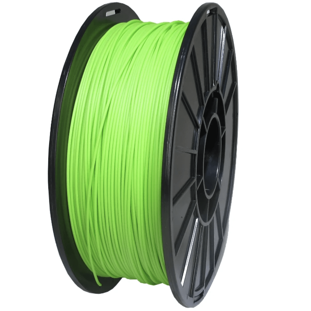 Push Plastic Filament 1.75mm / Lime Green Push Plastic Standard PLA (1kg)